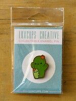 Luxcups Creative Cactus Hugs Enamel Pin