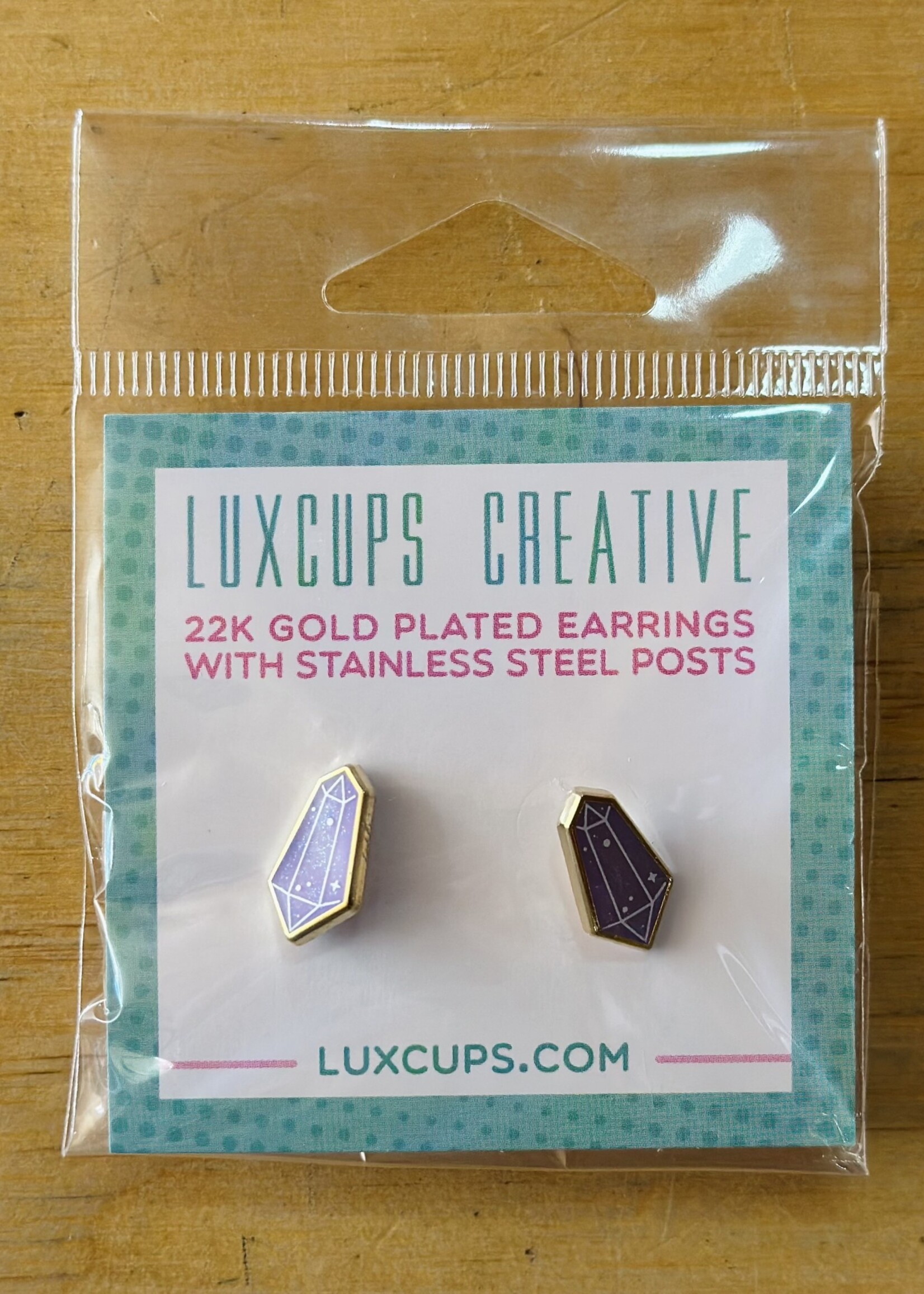 Luxcups Creative Mystical Crystal Earrings