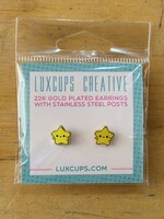 Luxcups Creative Bright Shining Star Earrings