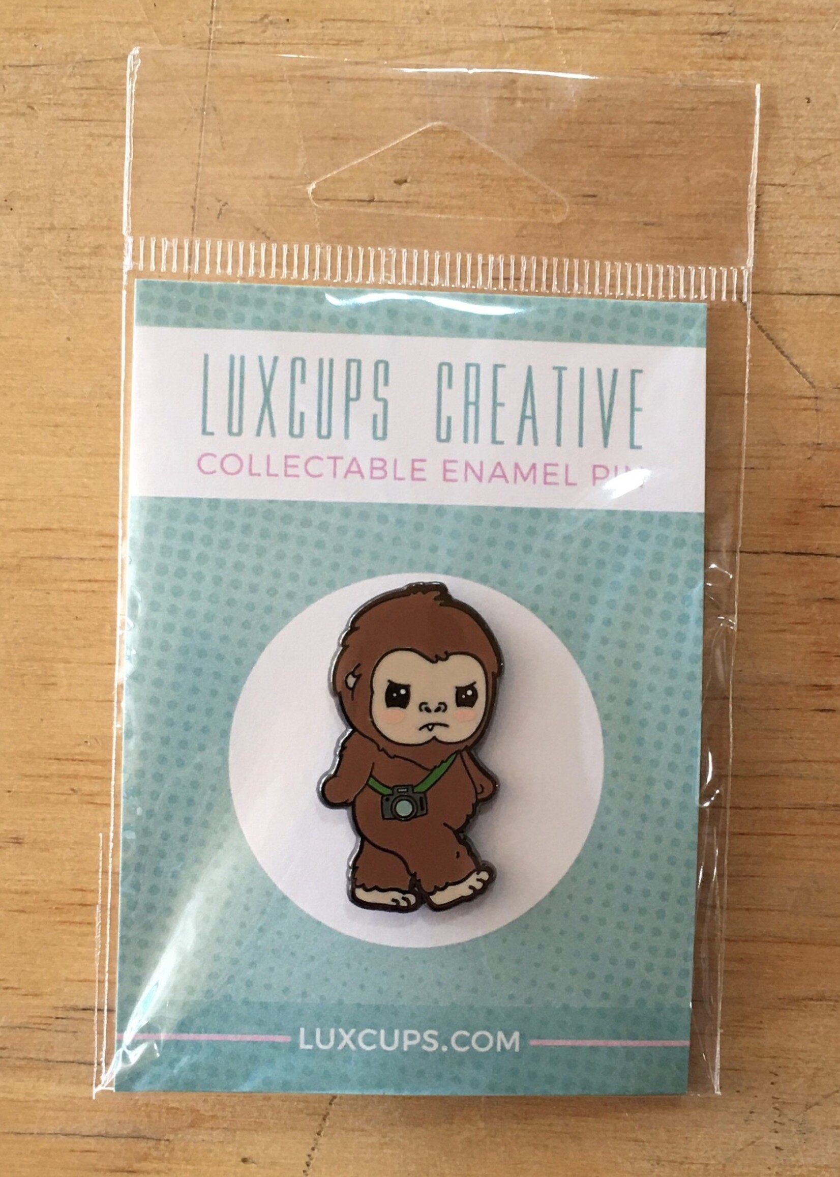Luxcups Creative Bigfoot Enamel Pin