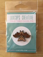 Luxcups Creative Brown Bat Enamel Pin