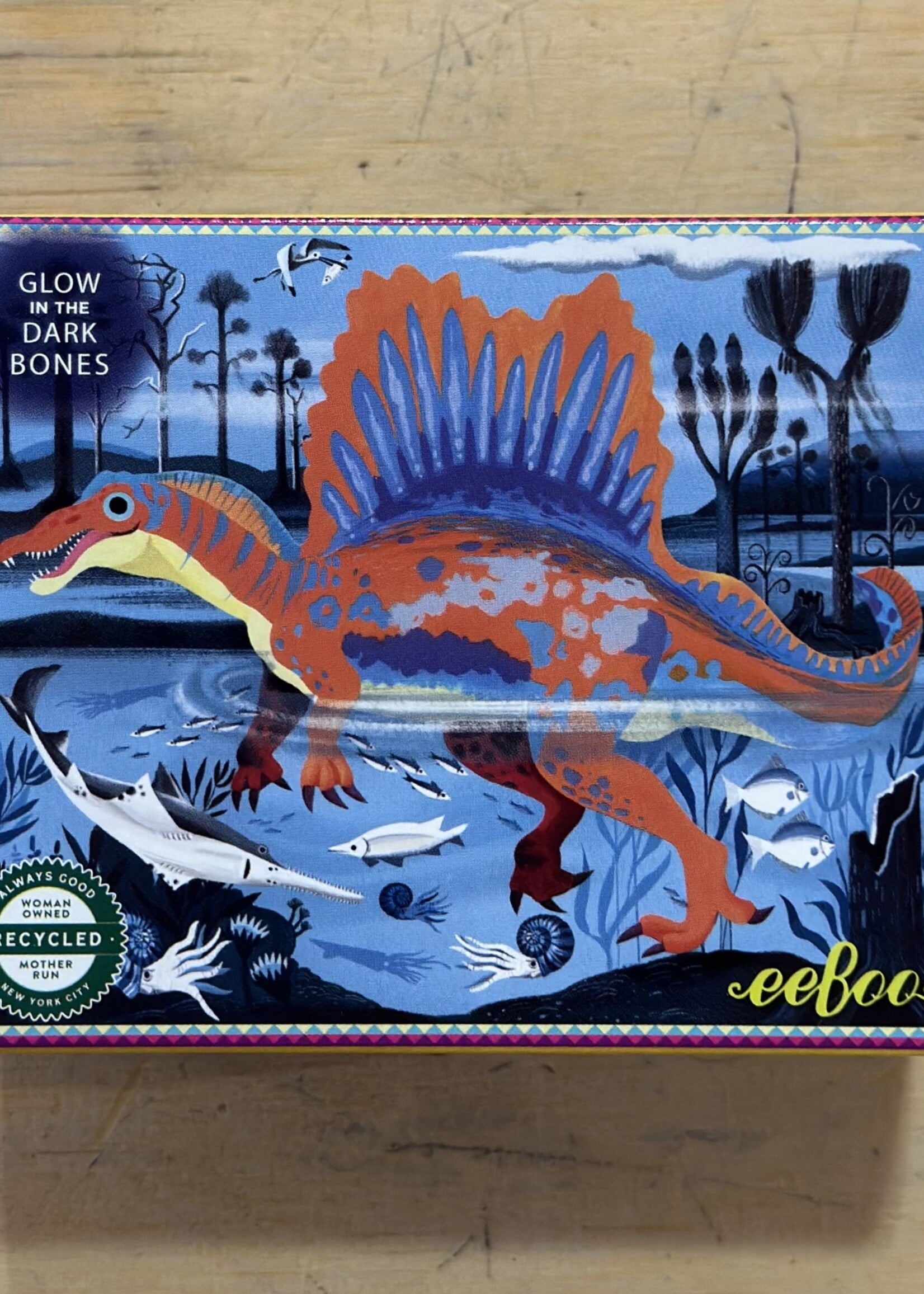 eeBoo Puzzle - Spinosaurus (Dino Mini Puzzle) 36 Pc.