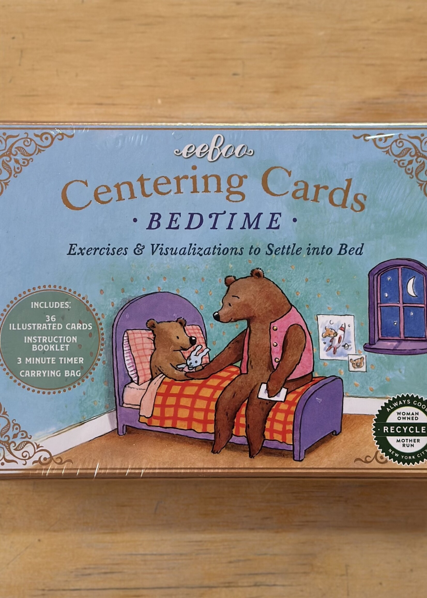 eeBoo Card Game - Centering Cards: Bedtime