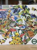 eeBoo Puzzle - Poisonous Mushrooms 500 Pc.