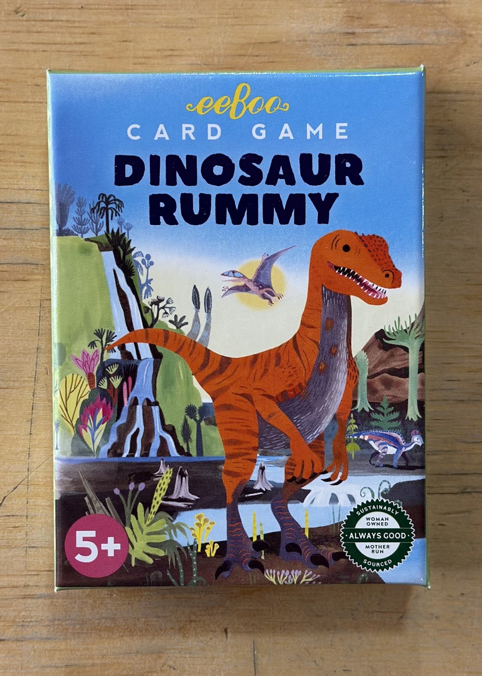 eeBoo Card Game - Dinosaur Rummy