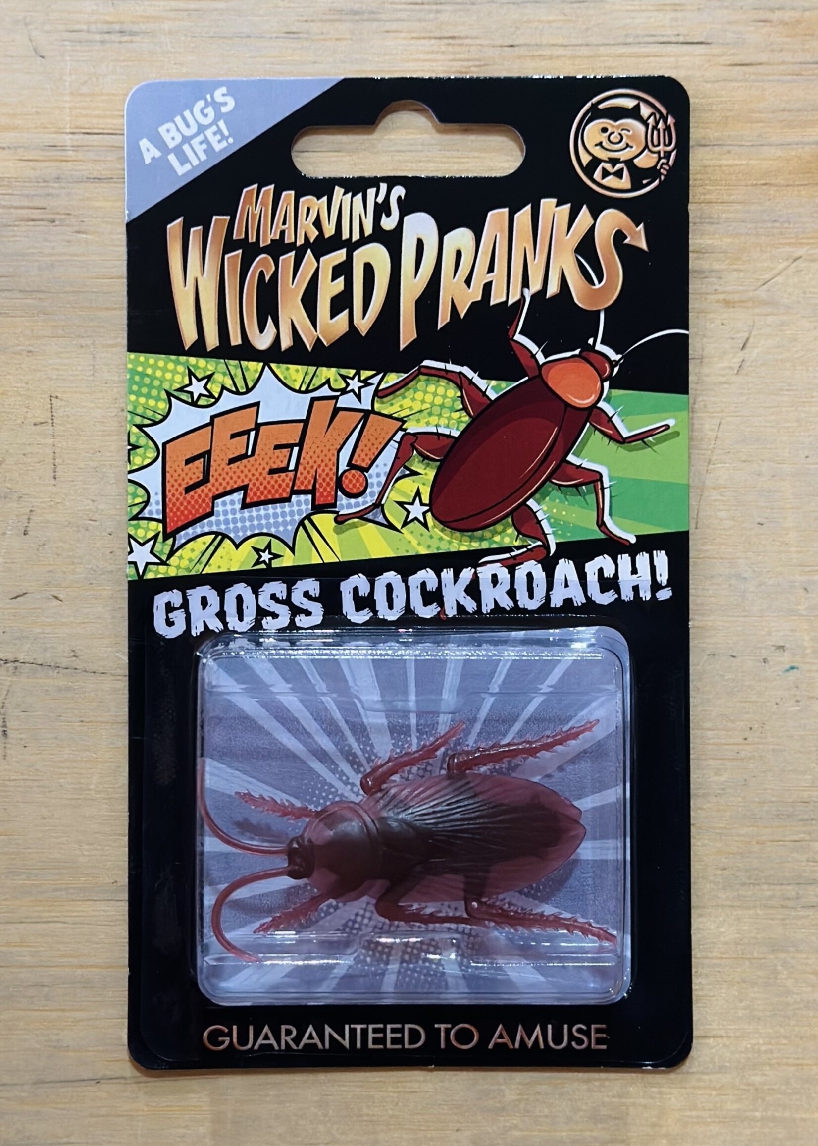 Marvin's Magic Gross Cockroach (Marvin’s Wicked Pranks)