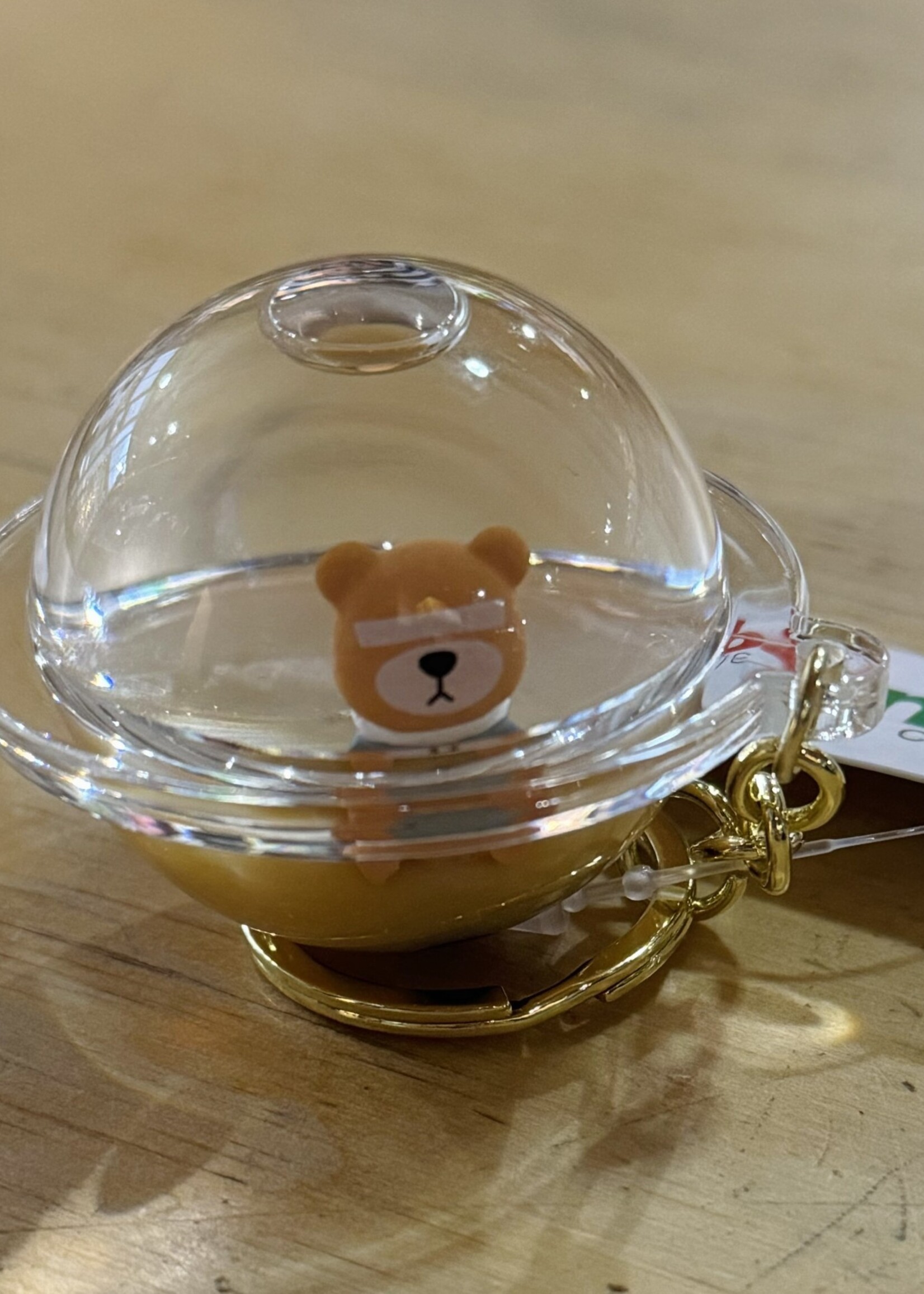 BC USA Floating Bear Boba Saucer  Keycharm