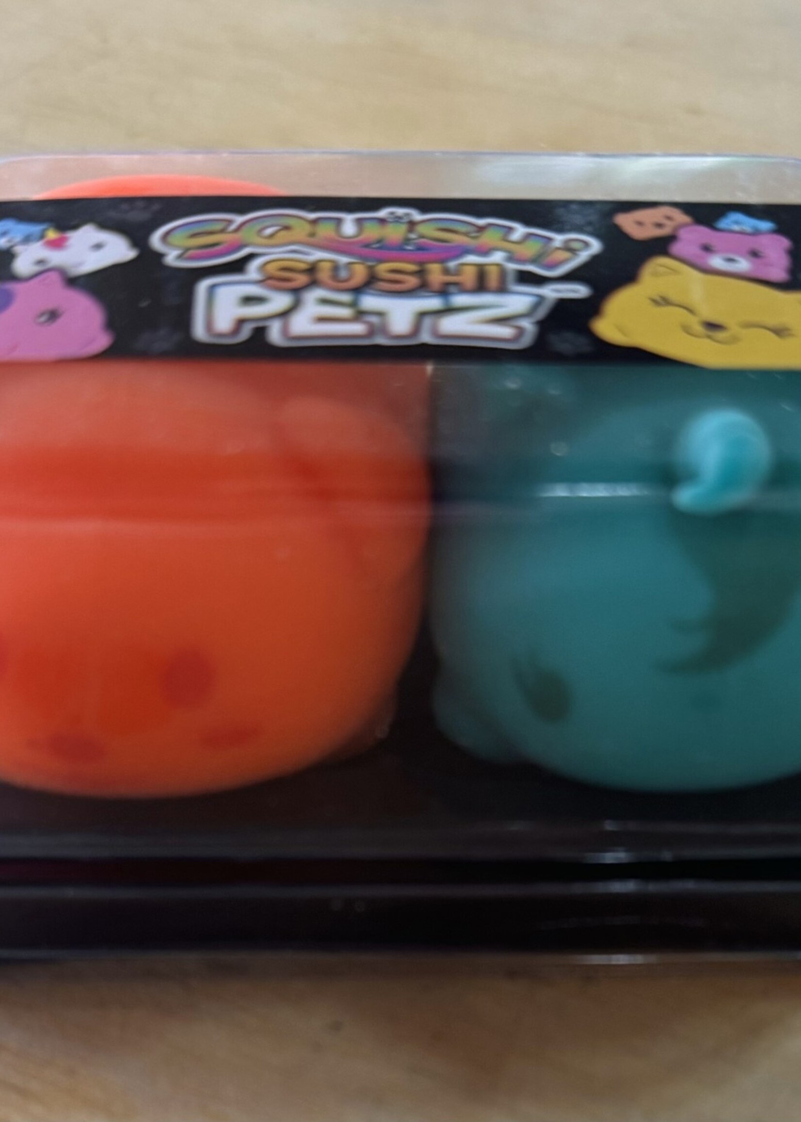 Squishi Sushi Petz 2 pack - Orange/Blue