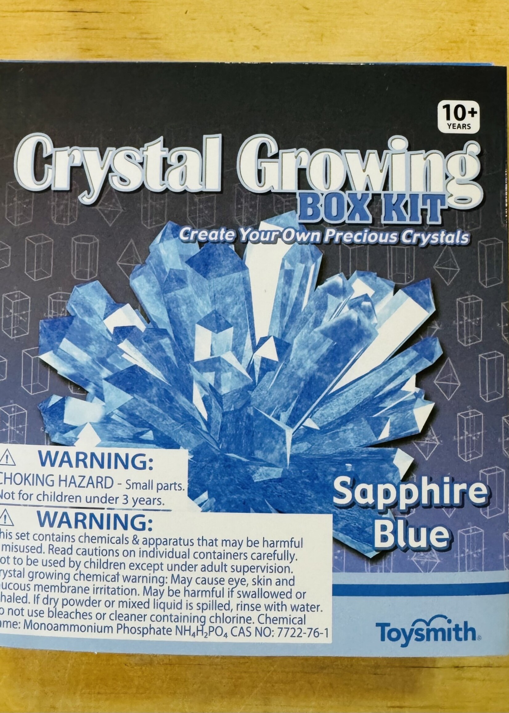 Crystal Growing Box Kit Blue