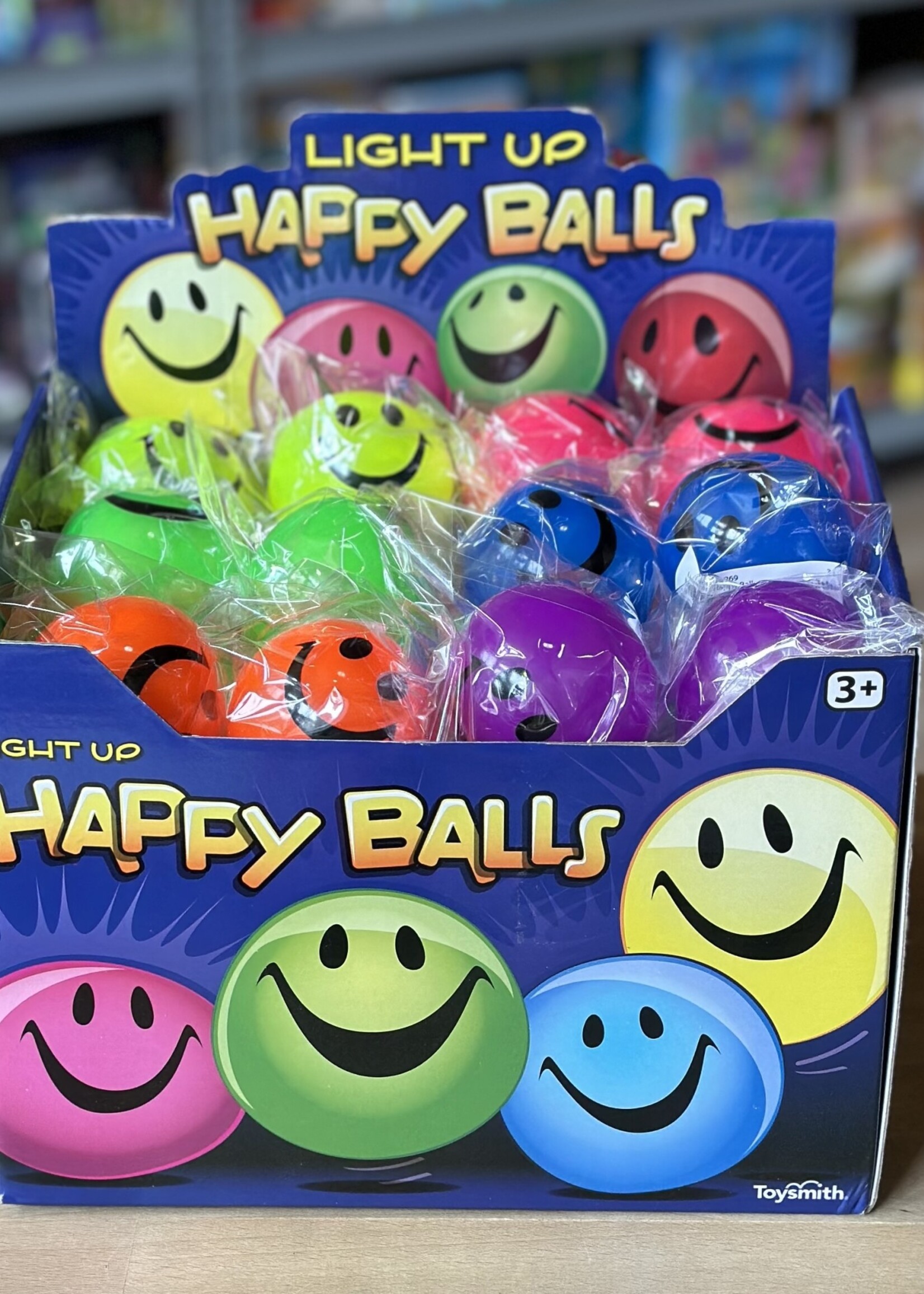 Toysmith Light-Up Happy Ball