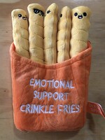 What Do You Meme? Stuffy - Emotional Support Crinkle Fries