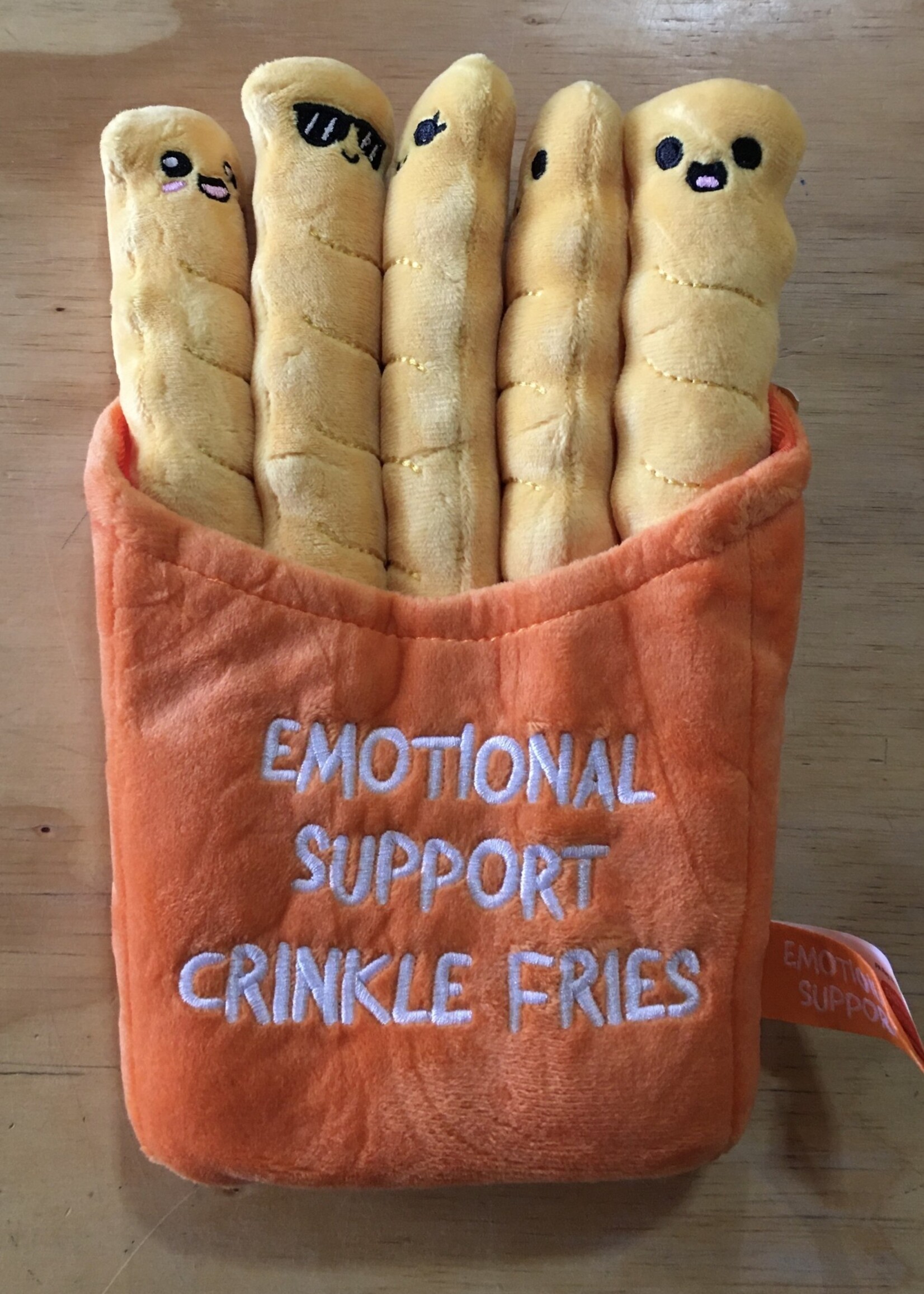 What Do You Meme? Stuffy - Emotional Support Crinkle Fries