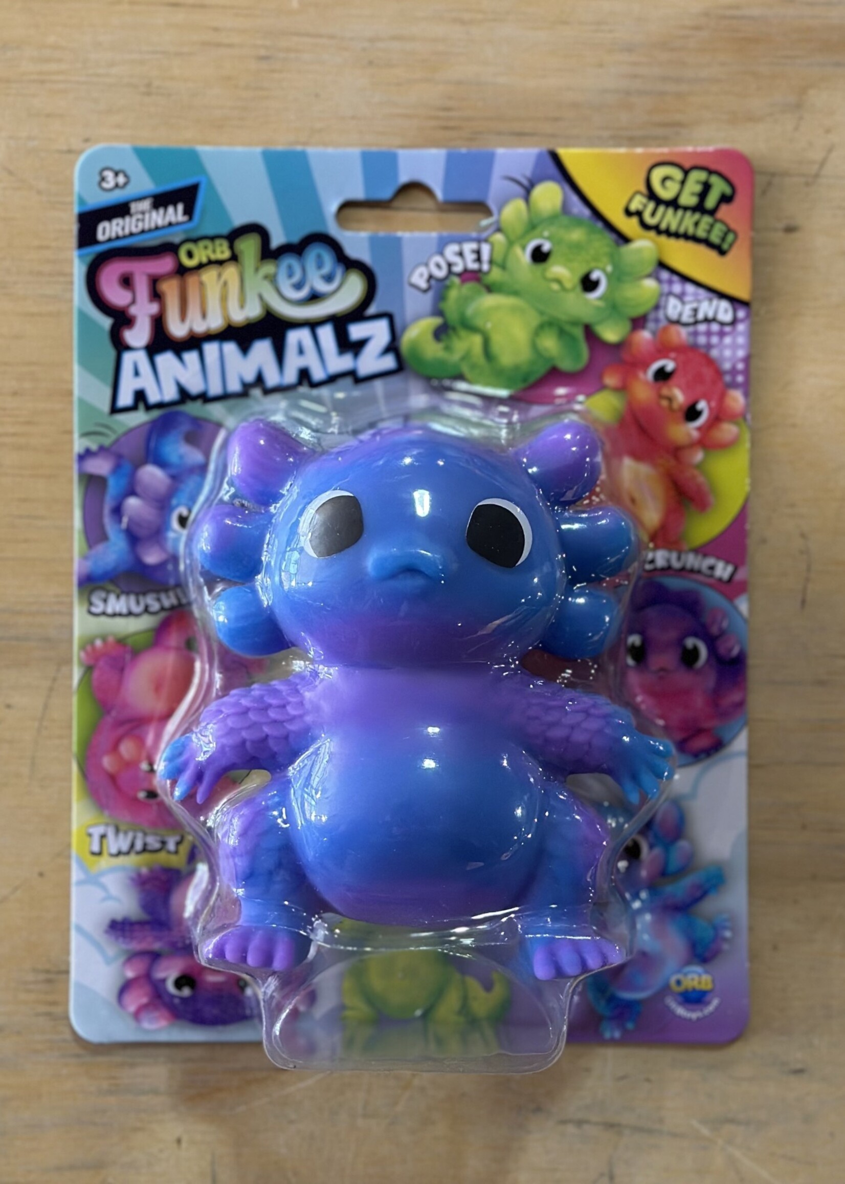 ORB Funkee Axolotl Mega - Blue/Purple