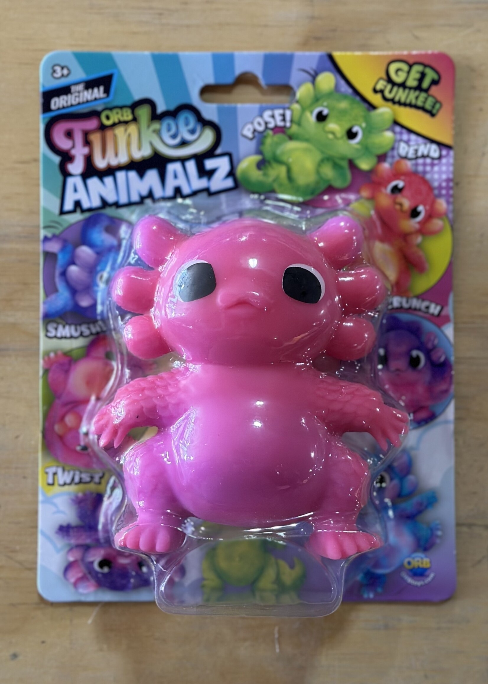 ORB Funkee Axolotl Mega - Red/Pink