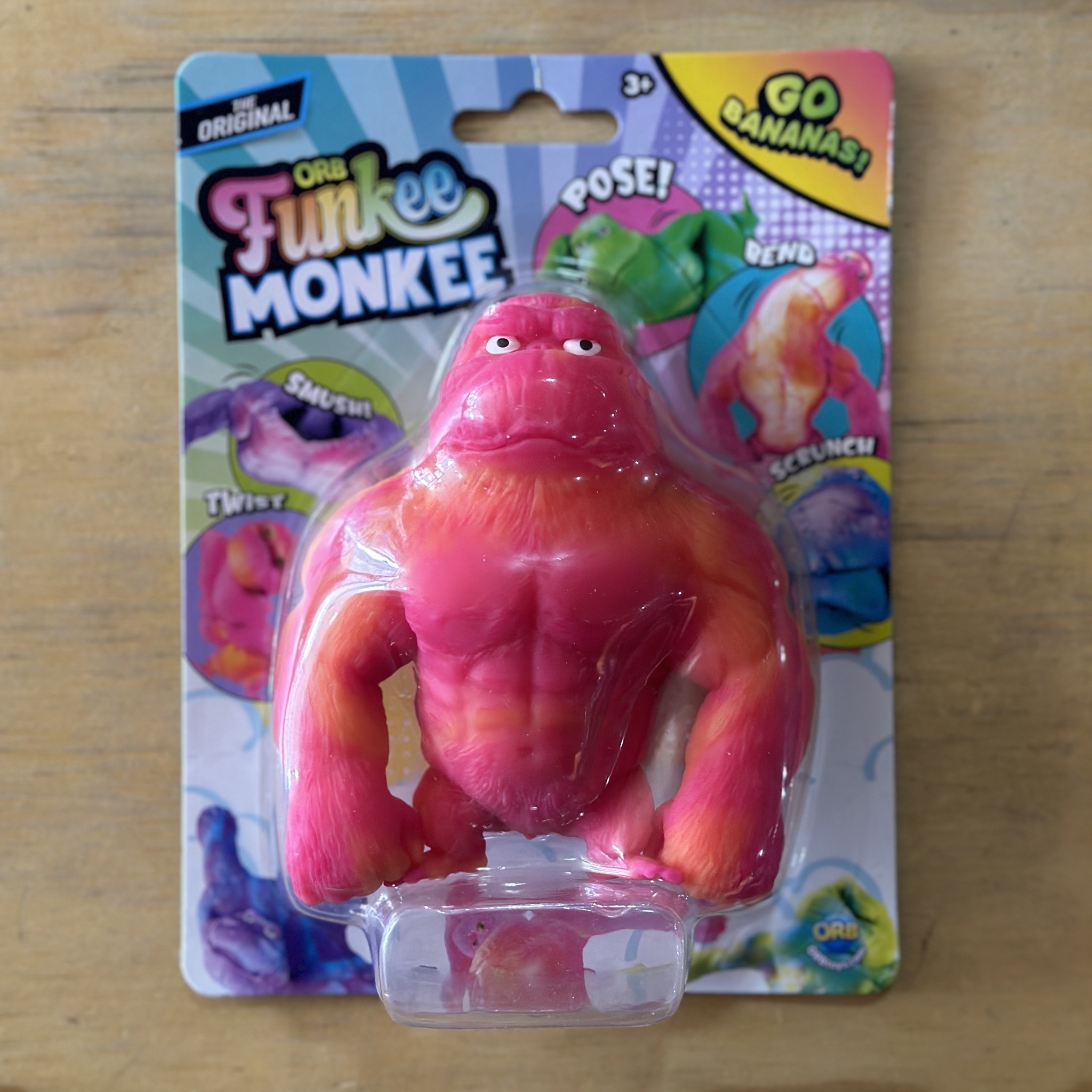 Funkee Monkee - Mega with Surprise (Pink/Orange)