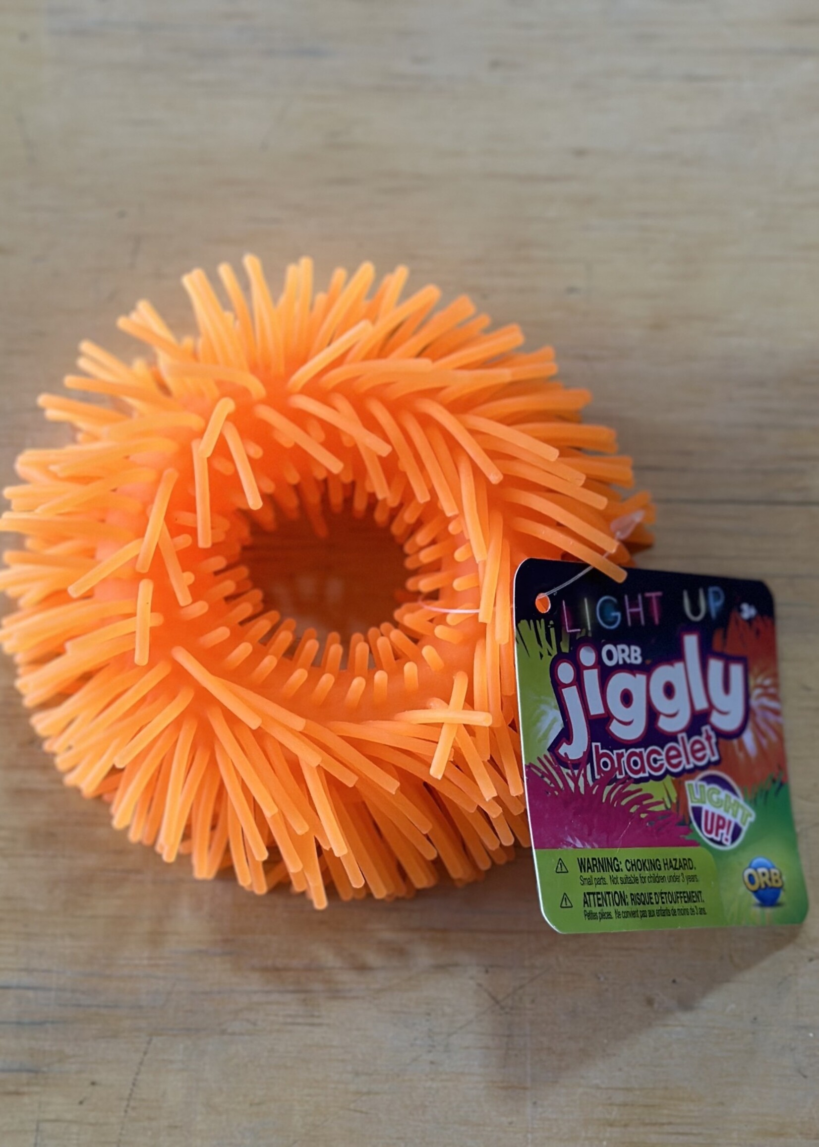 ORB Orb Curiosities Jiggly Light-Up Bracelet (Orange)