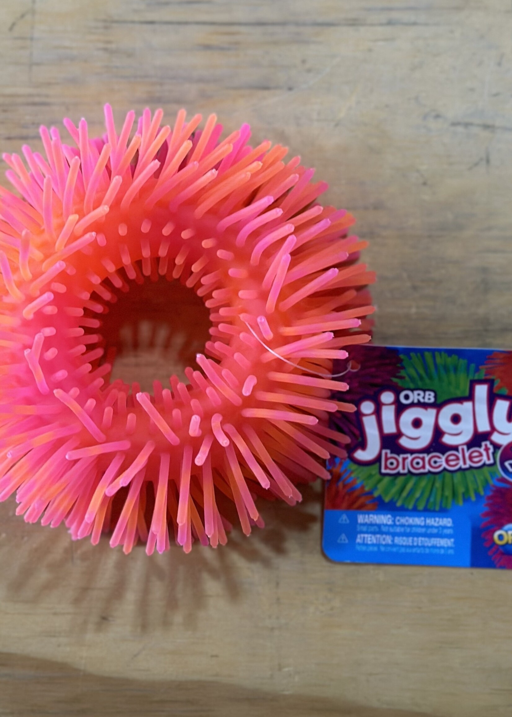 ORB Orb Jiggly Tie-Dye Bracelet (Orange/Pink)