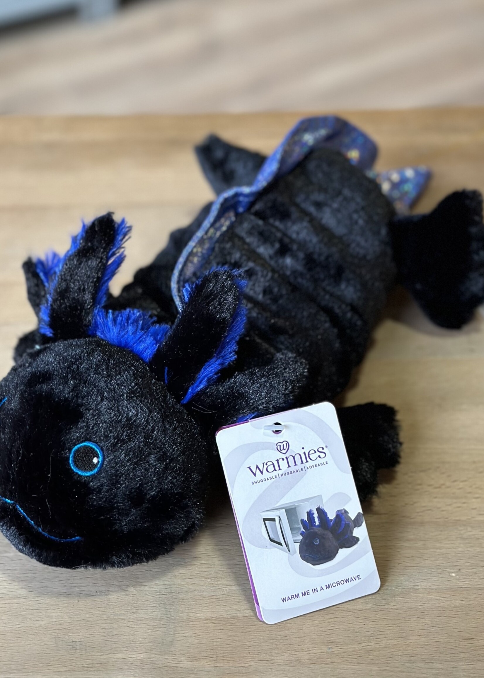 Warmies Warmies - Black Axolotl