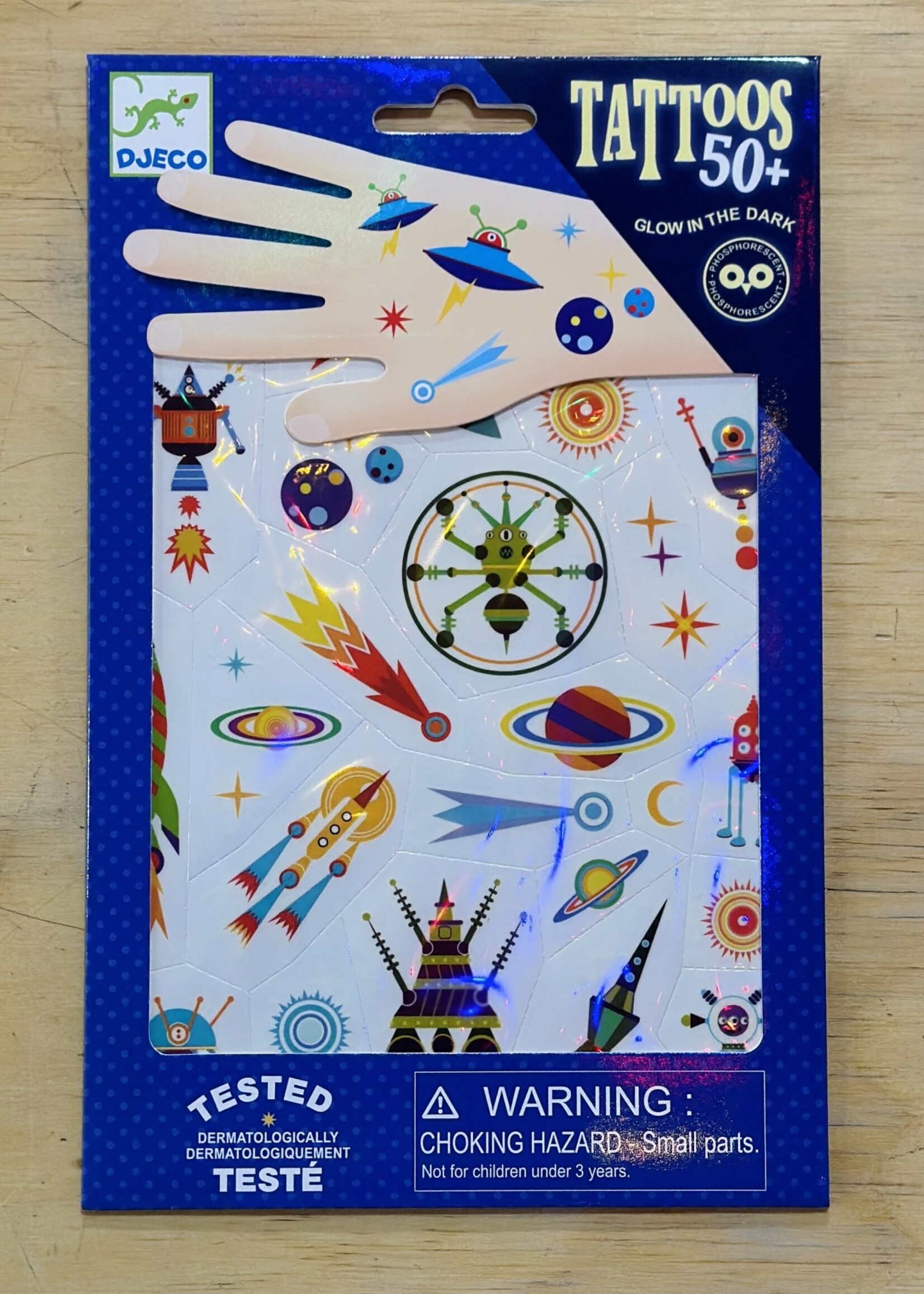 Djeco Tattoos Space Oddity