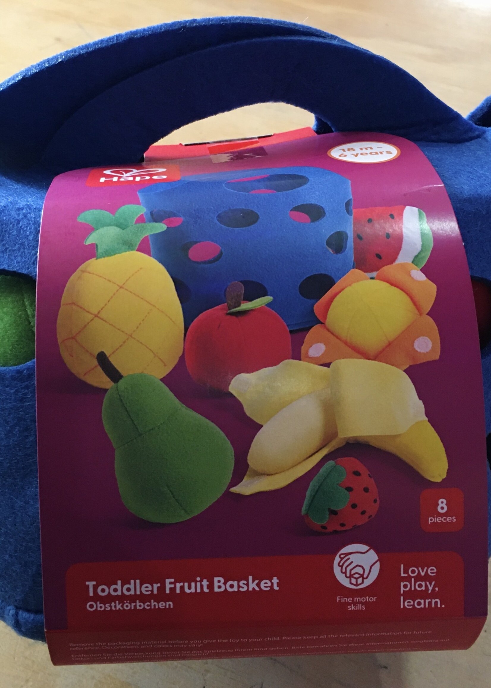 Toddler Fruit Basket
