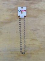 Charm It! Charm It! - Silver Chain Choker Necklace