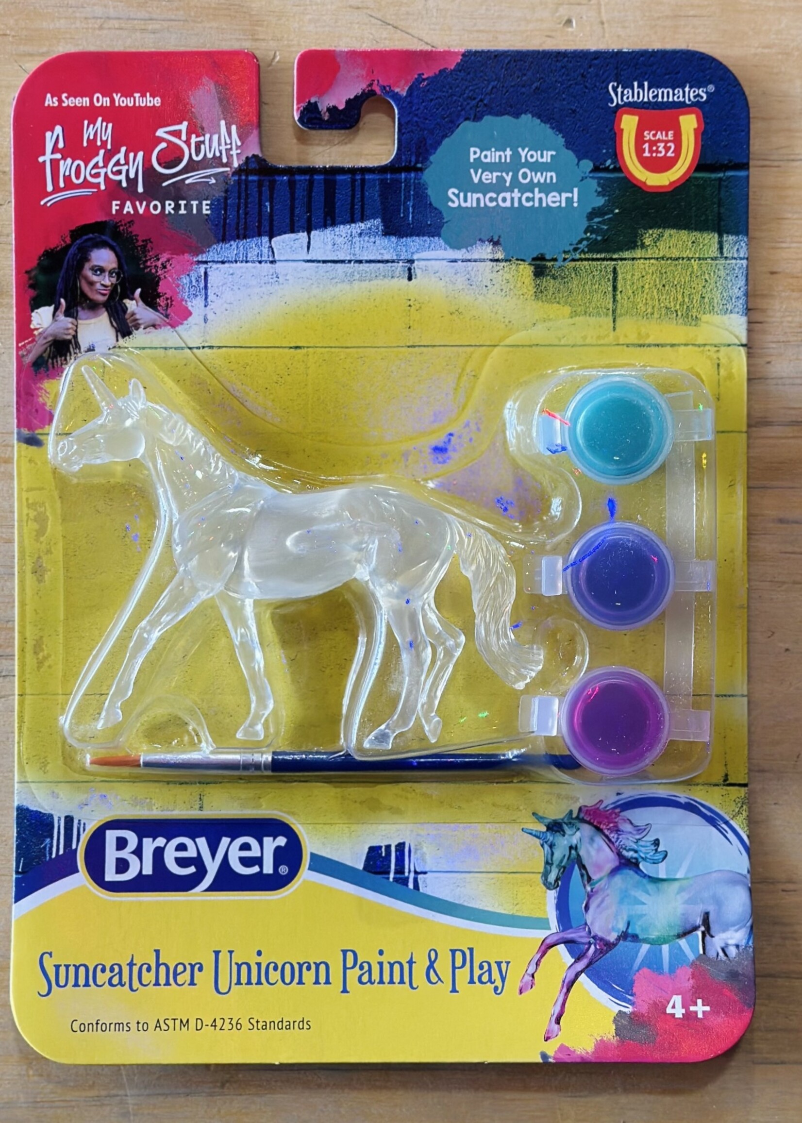 Breyer Suncatcher Unicorn Paint & Play