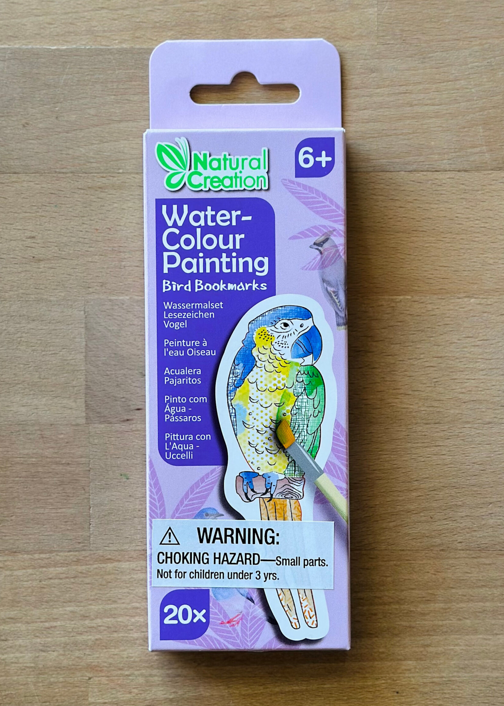Avenir Watercolor Painting - Bird Bookmarks