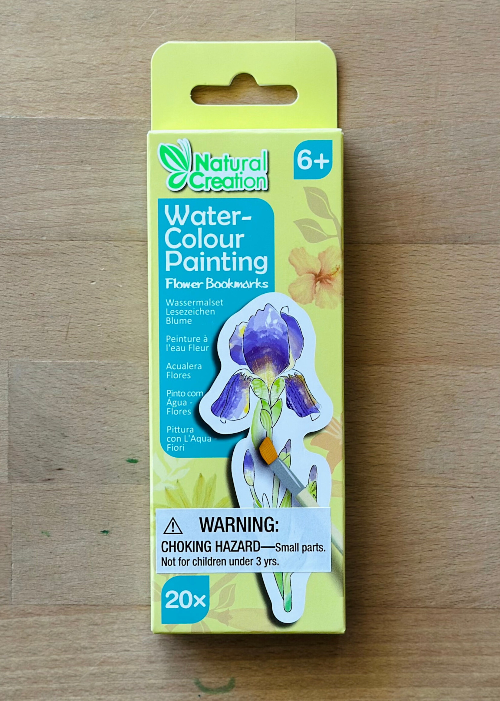 Avenir Watercolor Painting - Flower Bookmarks