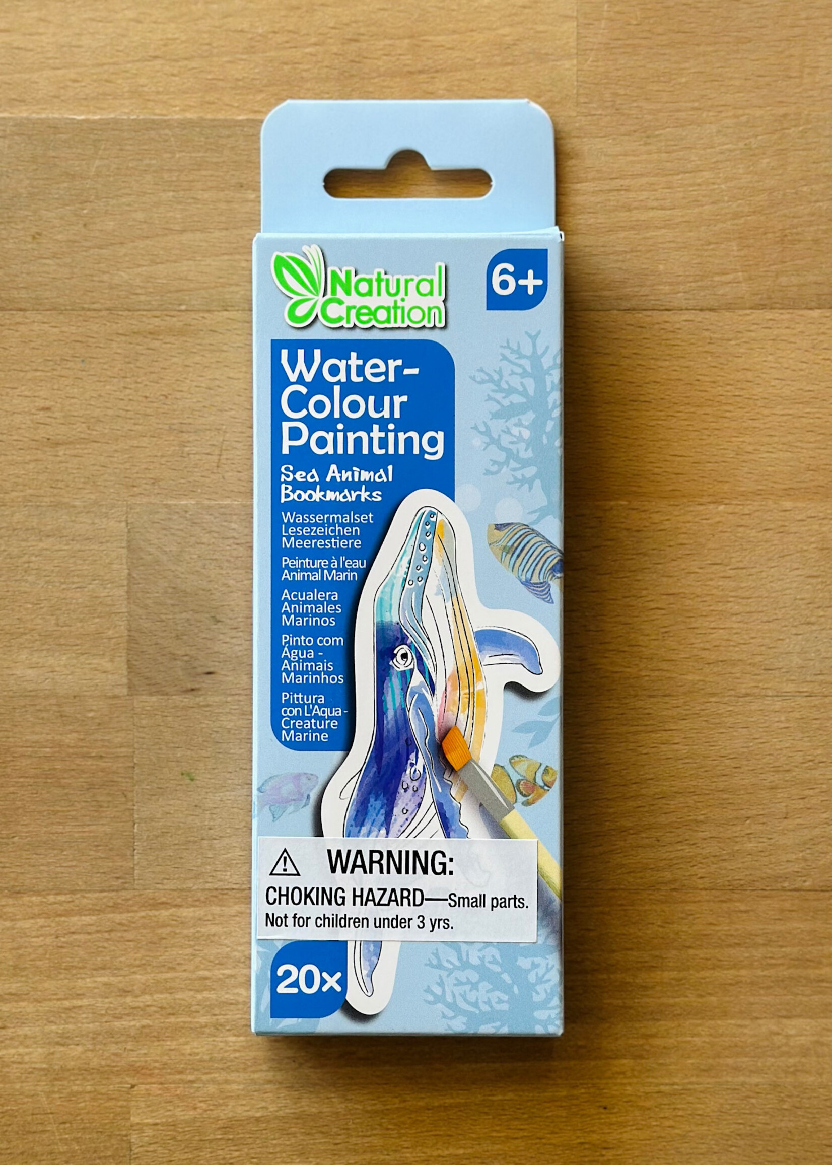 Avenir Watercolor Painting - Sea Animal Bookmarks