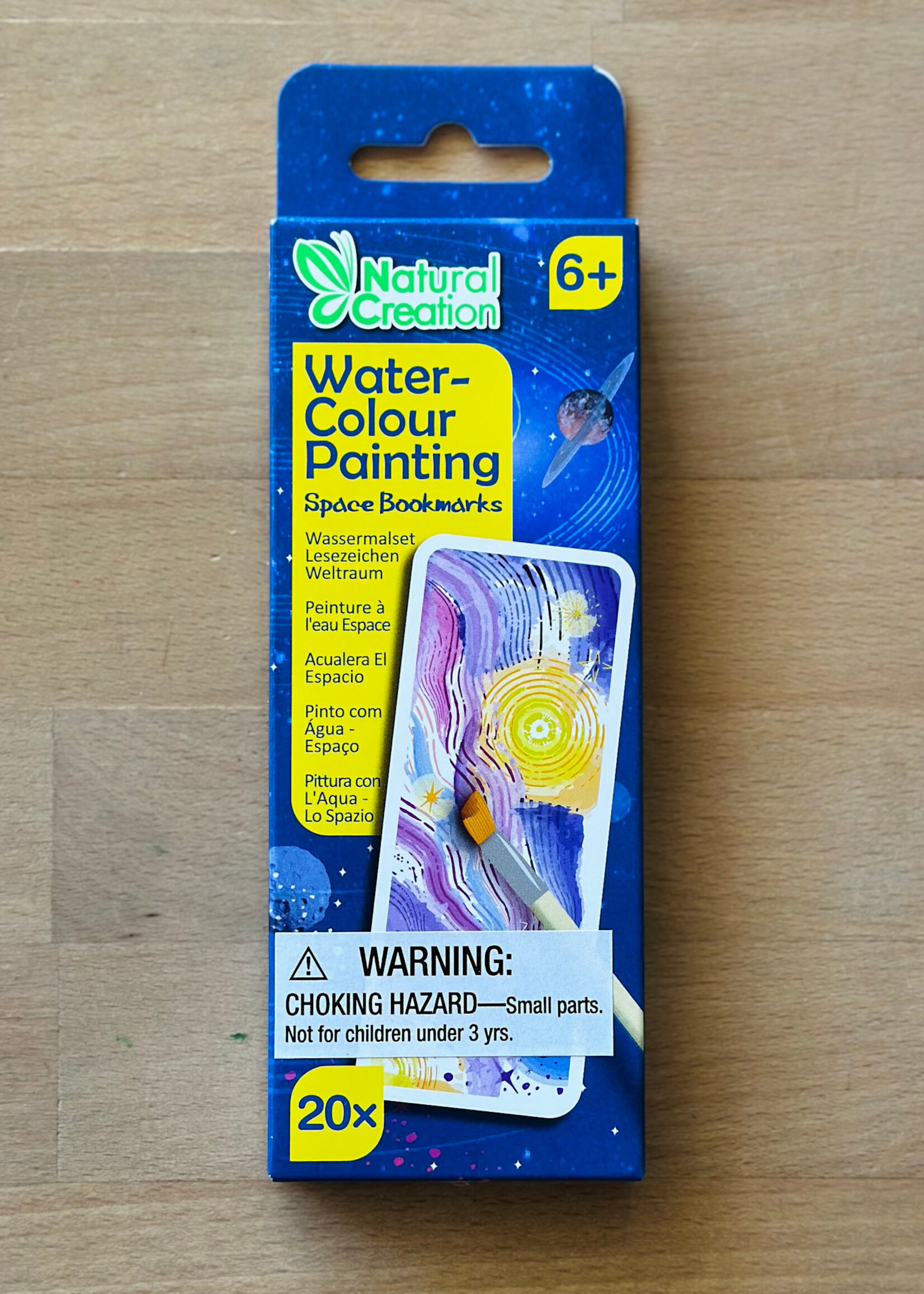 Avenir Watercolor Painting - Space Bookmarks