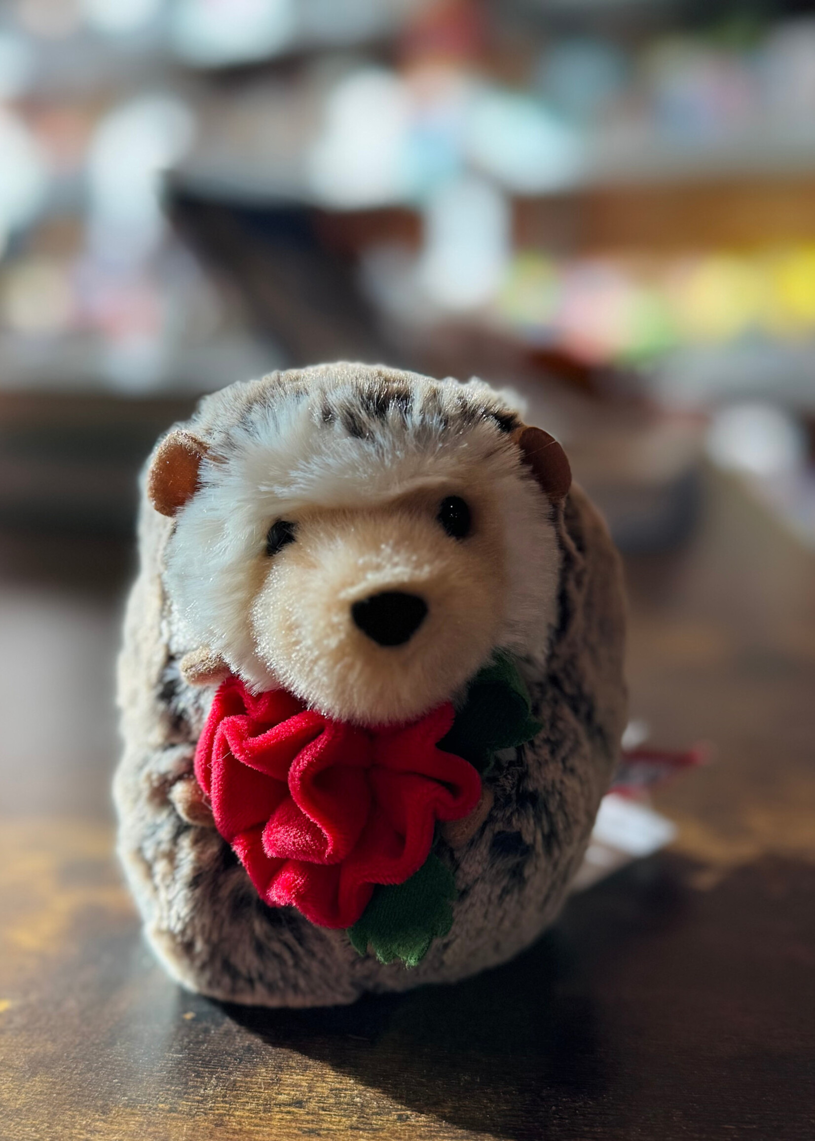 Douglas Stuffy - Spunky Hedgehog w/Rose