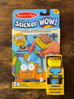 Melissa & Doug Sticker WOW! Activity Pad Set - Bulldozer