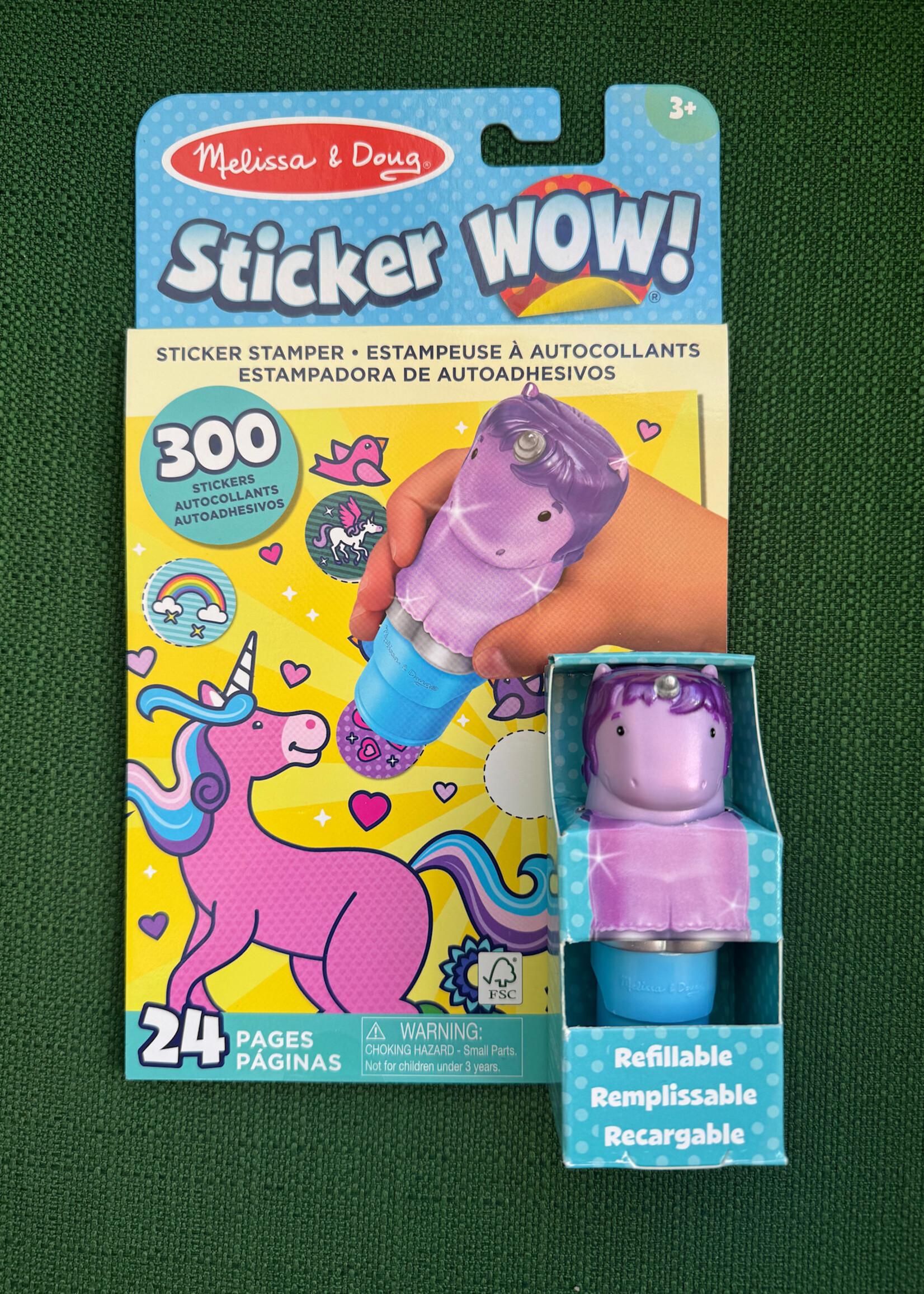 Melissa & Doug Sticker WOW! Activity Pad Set - Unicorn