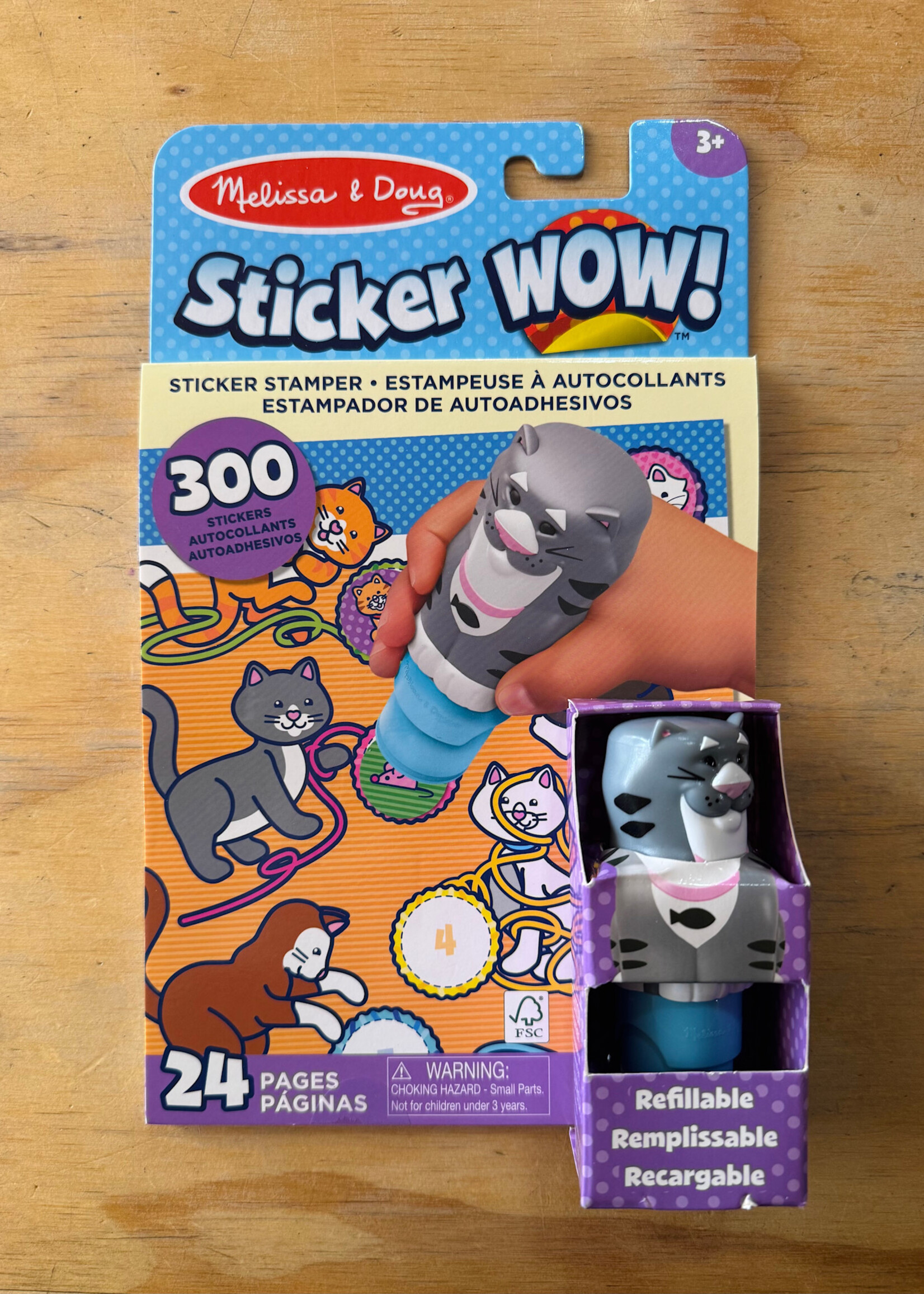 Melissa & Doug Sticker WOW! Activity Pad Set - Cats
