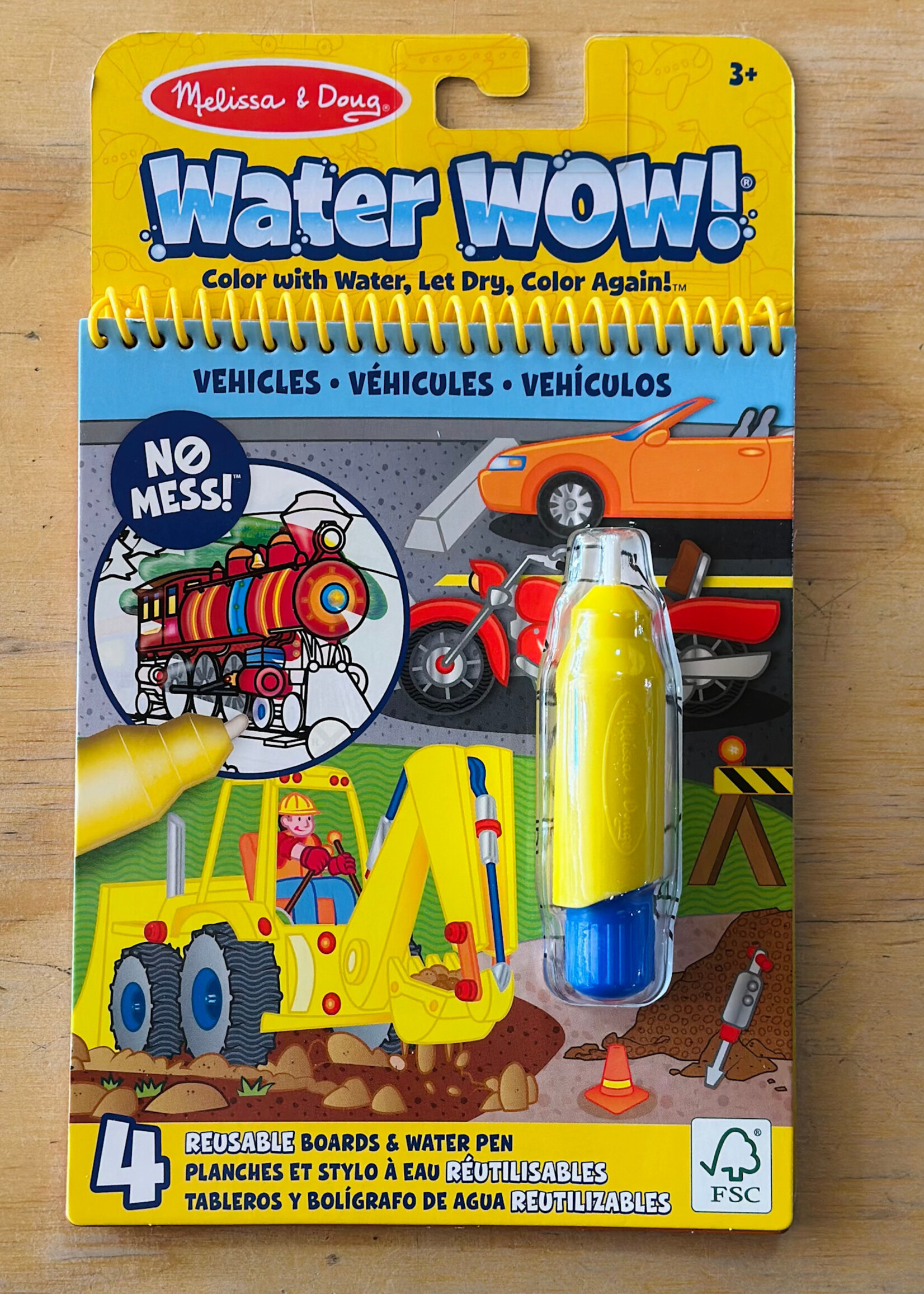 Melissa & Doug Water Wow! - Vehicles