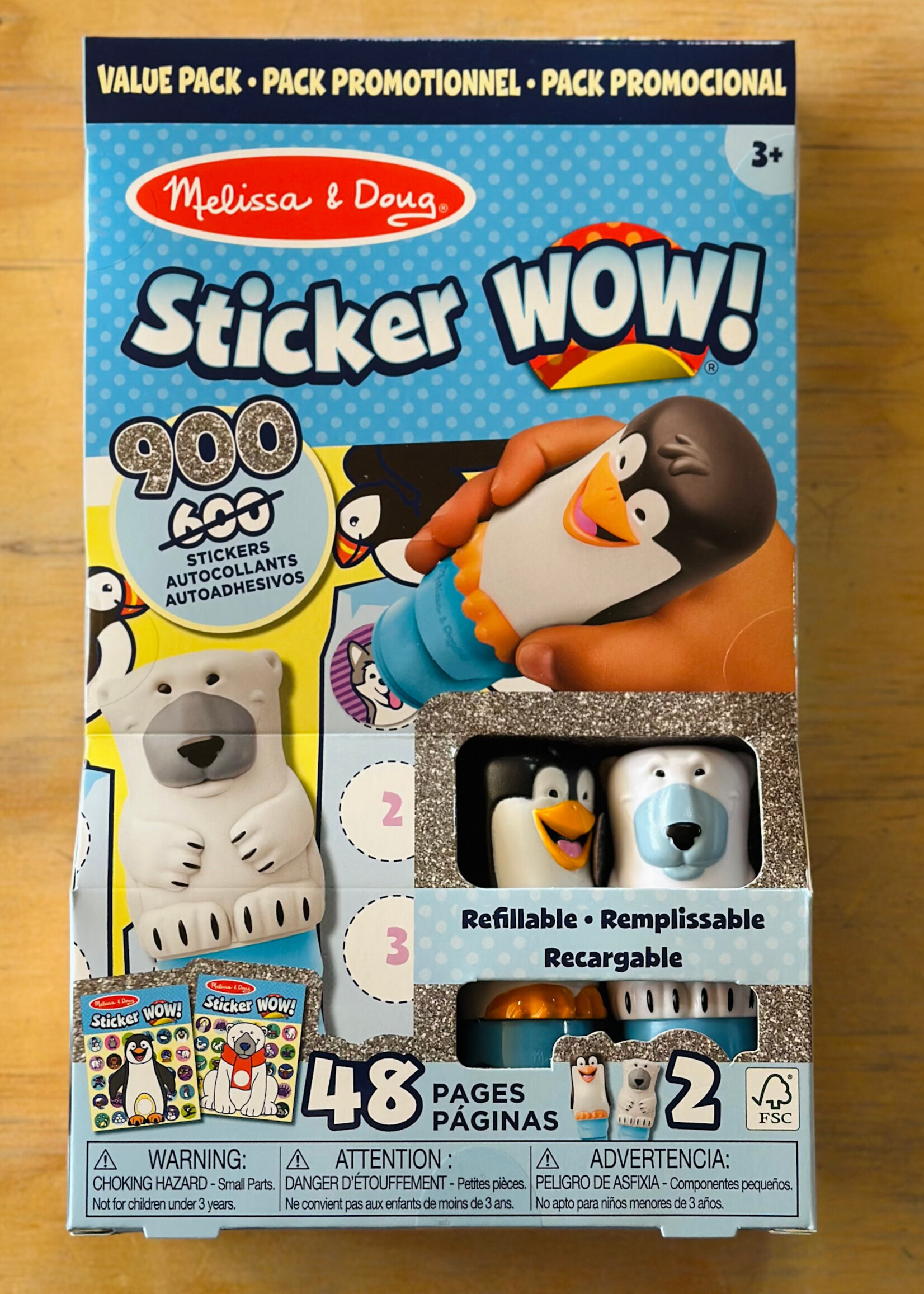 Melissa & Doug Sticker WOW! Deluxe Set - Winter
