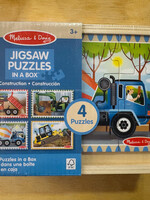 Melissa & Doug Jigsaw Puzzle in a Box - Construction