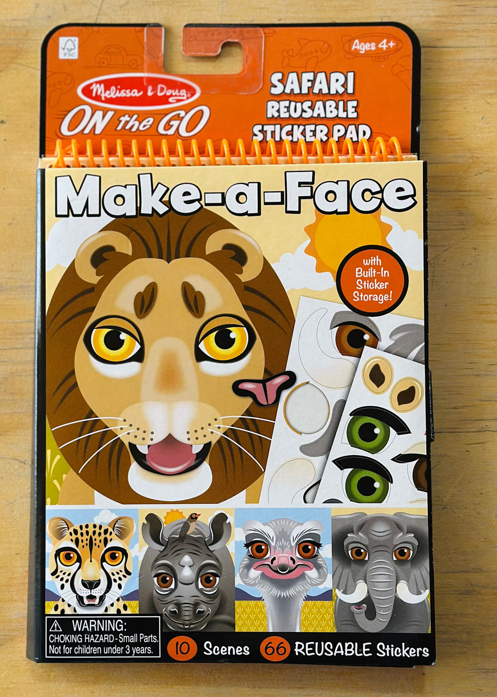 Melissa & Doug Make-a-Face - Safari