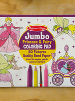 Melissa & Doug Jumbo Coloring Pad - Princess & Fairy