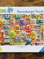 Ravensburger Puzzle - Retro Robots 500 Pc.
