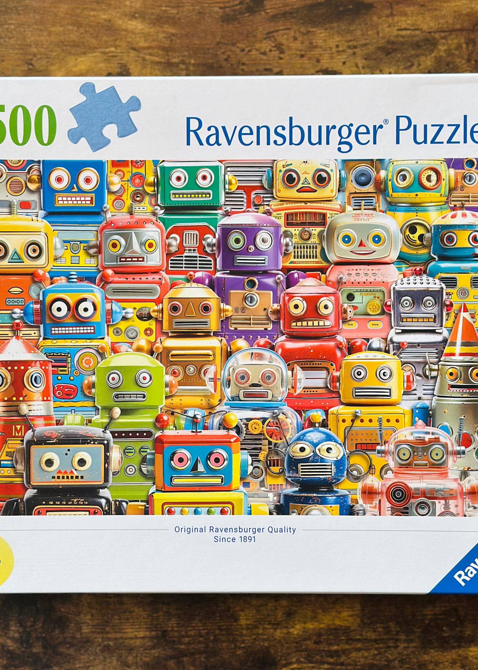 Ravensburger Puzzle - Retro Robots 500 Pc.