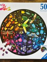 Ravensburger Puzzle - Circle of Colors: Insects 500 Pc. (Round)