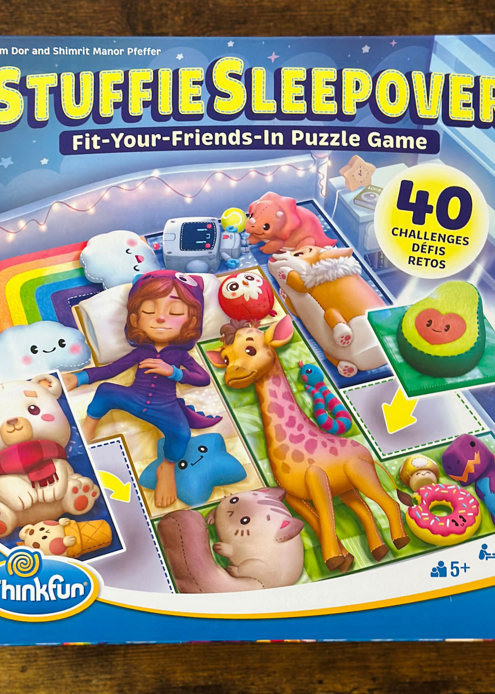 ThinkFun Puzzle Game - Stuffie Sleepover