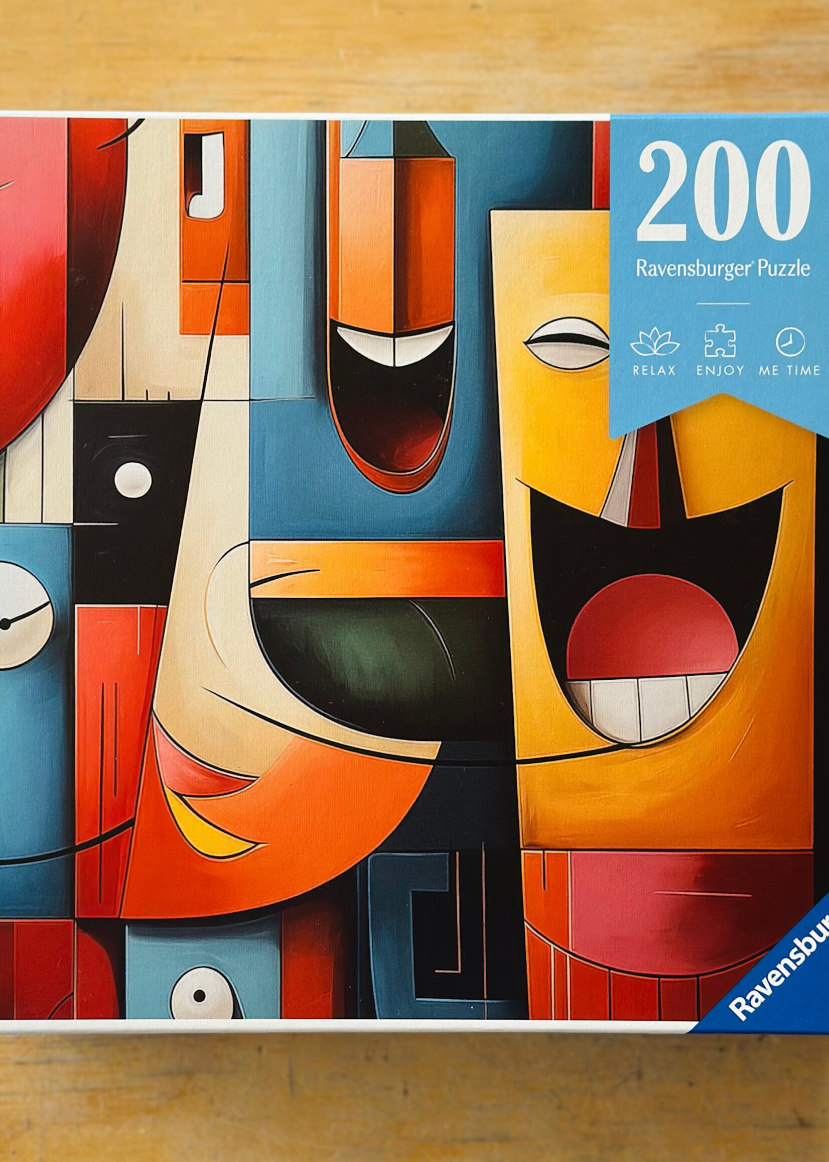 Ravensburger Puzzle - Happy Cubism (Puzzle Moments) 200 Pc.