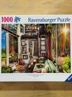 Ravensburger Puzzle - Redwood Forest Tiny House 1000 Pc.