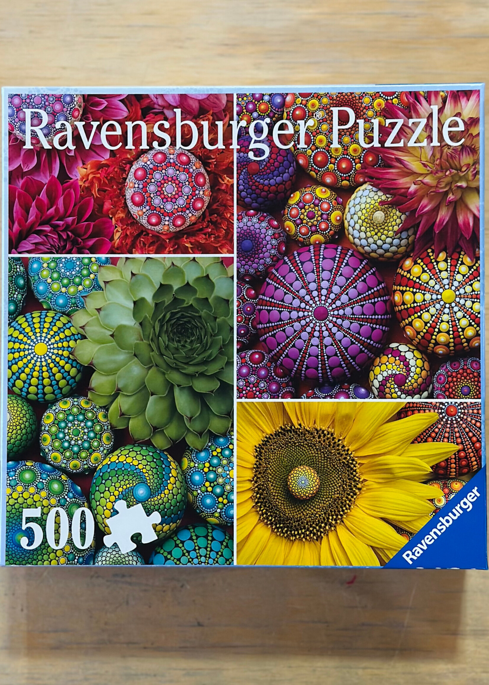 Ravensburger Puzzle - Mandala Blooms 500 Pc.