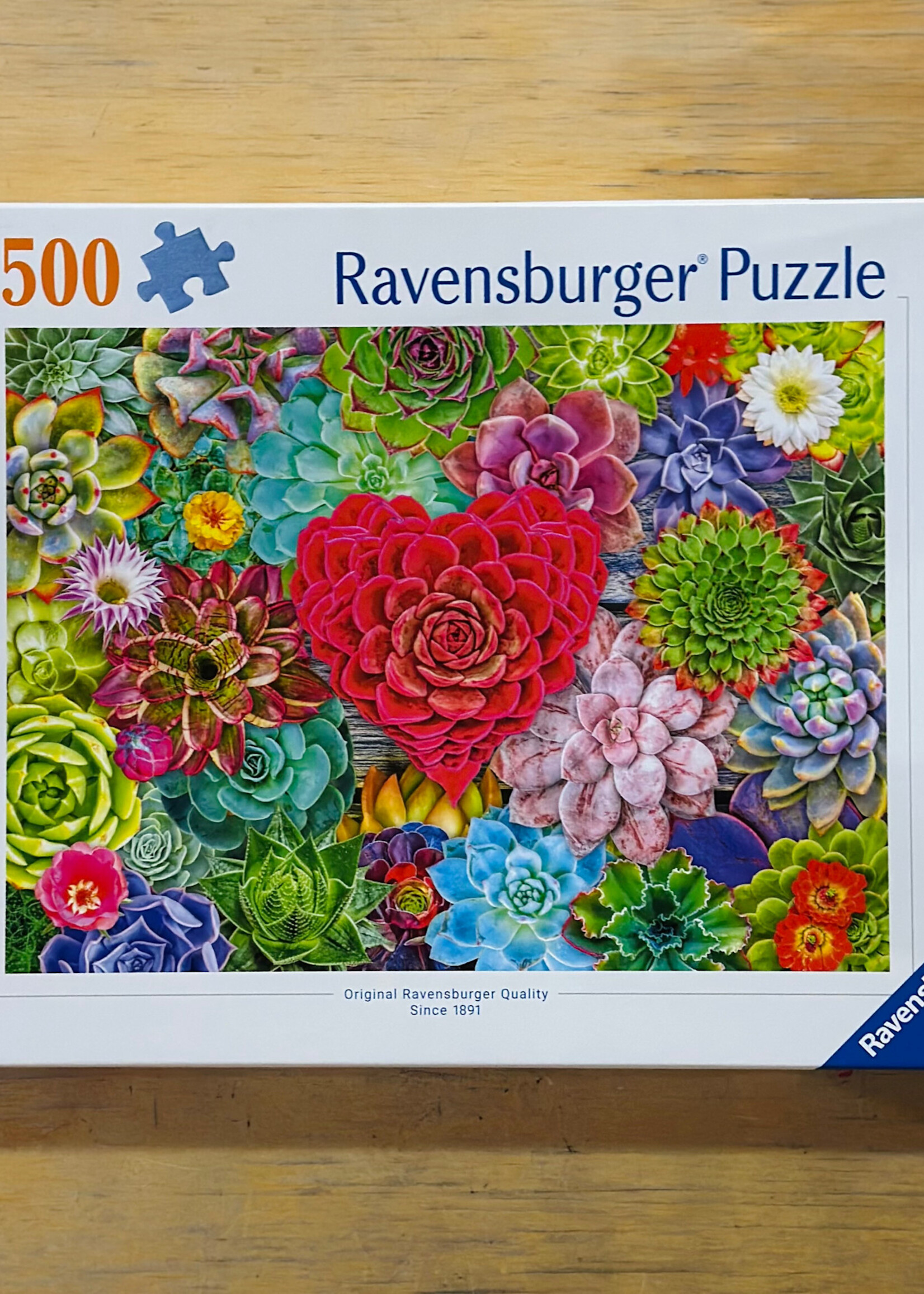 Ravensburger Puzzle - Succulent Love 500 Pc.
