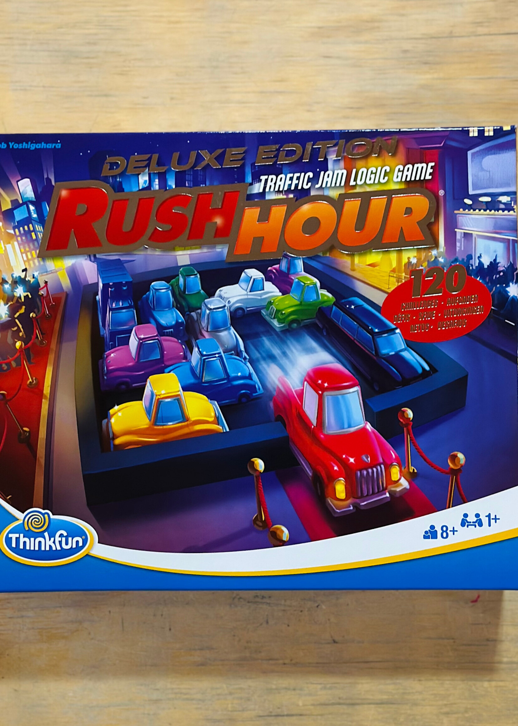 ThinkFun Puzzle Game - Rush Hour: Deluxe Edition (Refresh)