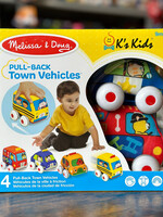 Melissa & Doug Pull-Back Town Vehicles