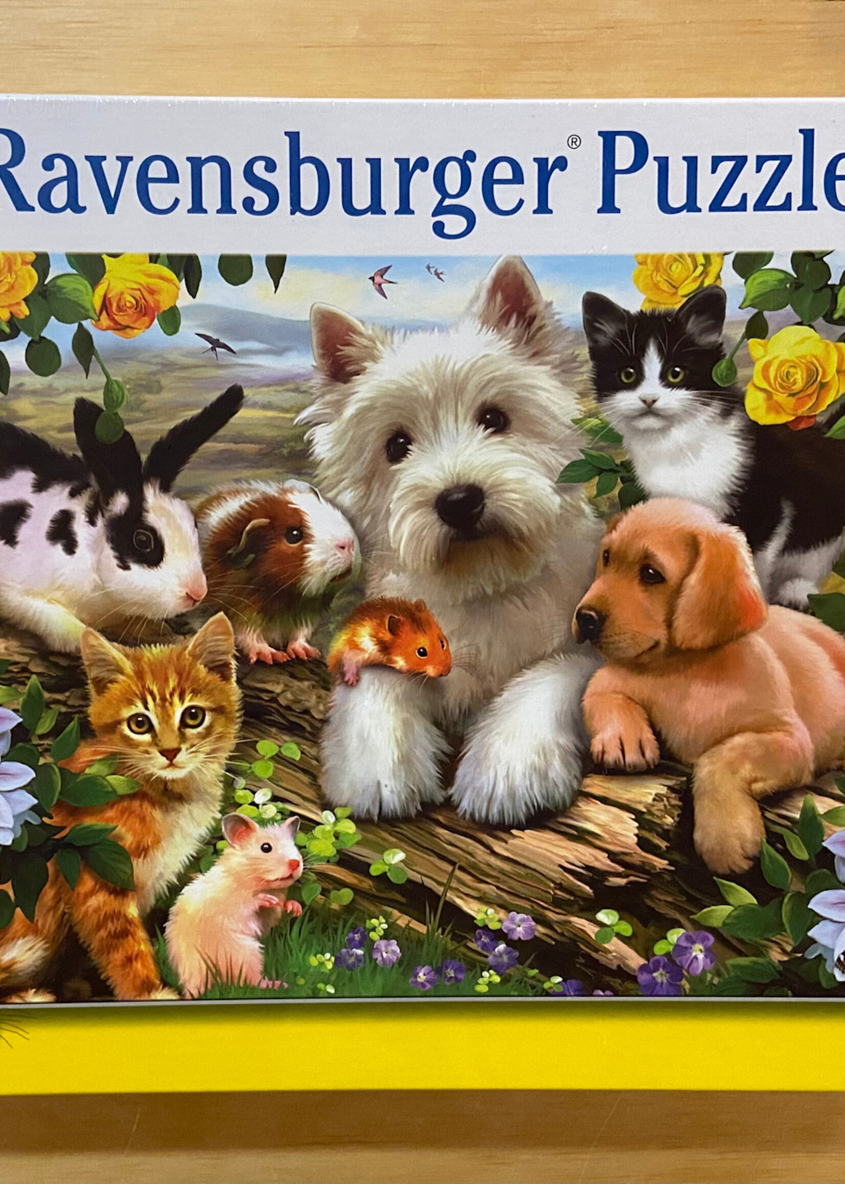 Ravensburger Puzzle - Happy Animal Buddies 300 Pc.
